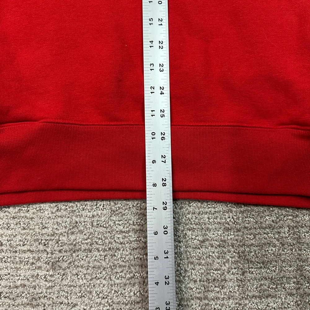 Polo Ralph Lauren Polo Bear Hoodie Mens XL Red Coffee Suit Graphic Sweatshirt - Picture 6 of 8